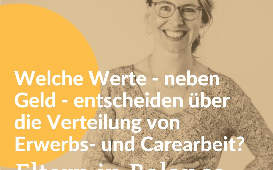 #83 Welche Werte – neben Geld – entscheiden über die Verteilung von Erwerbs- und Carearbeit?